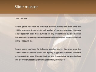 Closeup Clock Timer PowerPoint Template