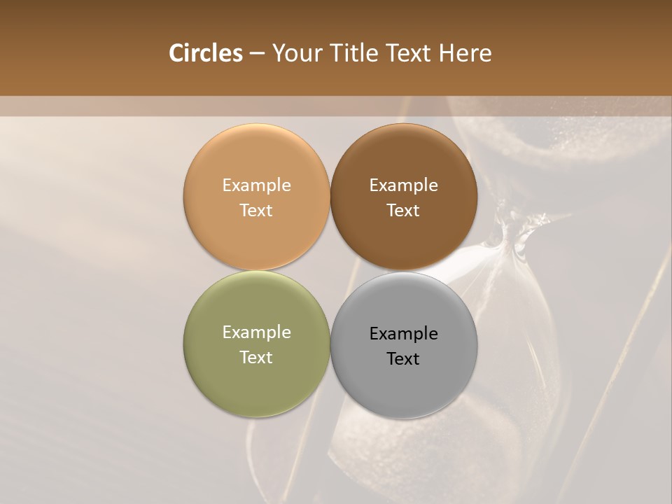 Closeup Clock Timer PowerPoint Template