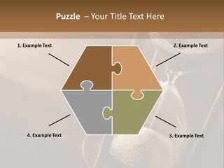 Closeup Clock Timer PowerPoint Template