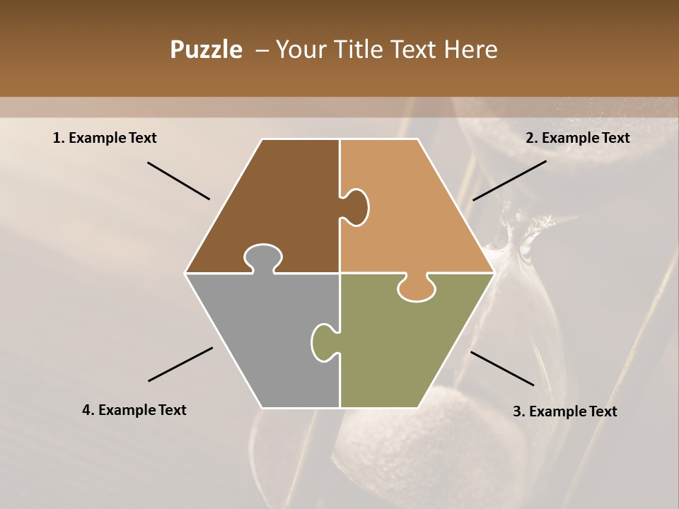 Closeup Clock Timer PowerPoint Template