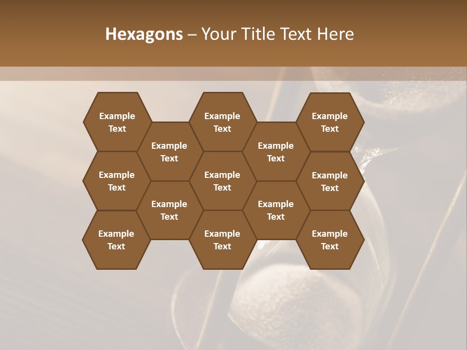 Closeup Clock Timer PowerPoint Template