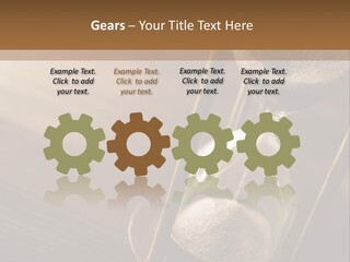 Closeup Clock Timer PowerPoint Template