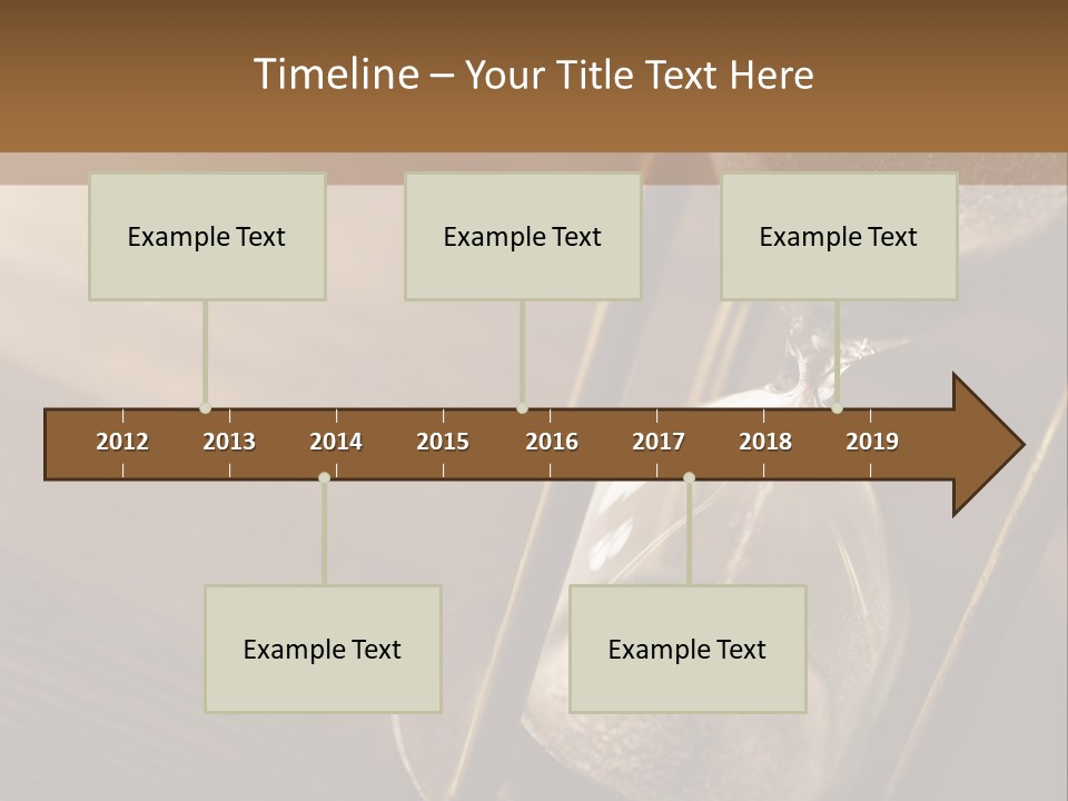 Closeup Clock Timer PowerPoint Template