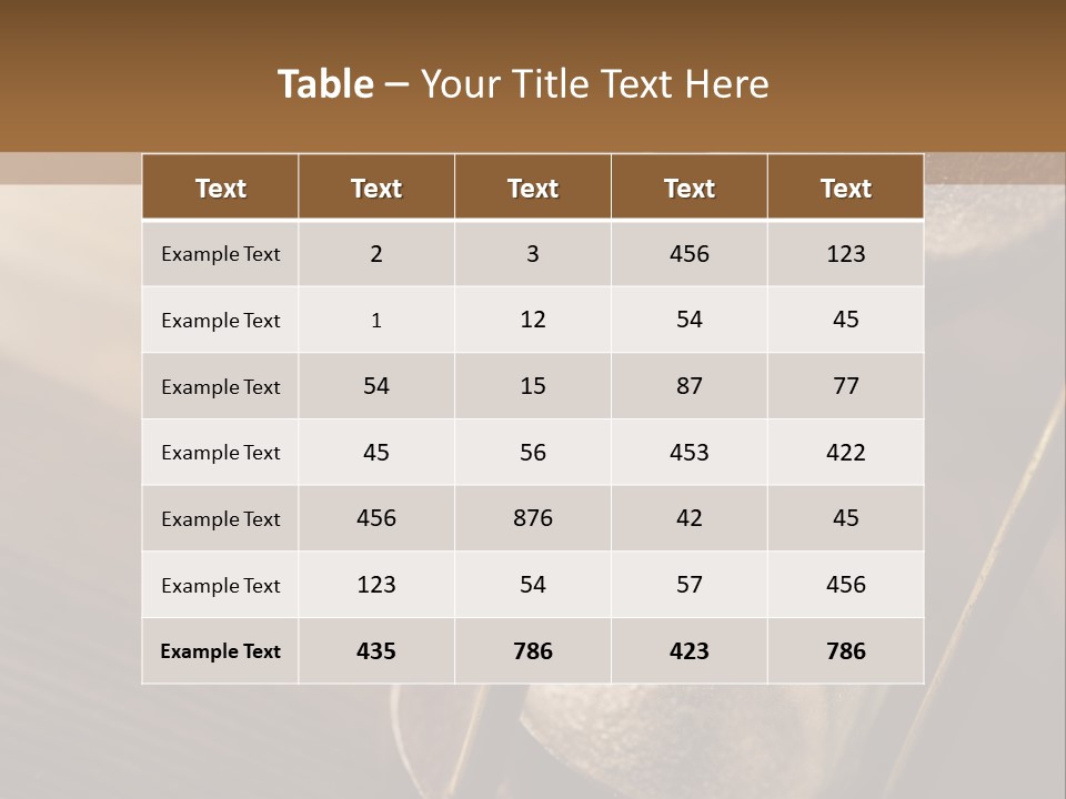 Closeup Clock Timer PowerPoint Template