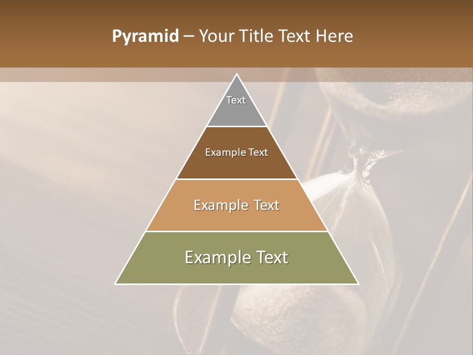 Closeup Clock Timer PowerPoint Template