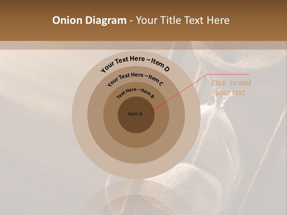 Closeup Clock Timer PowerPoint Template