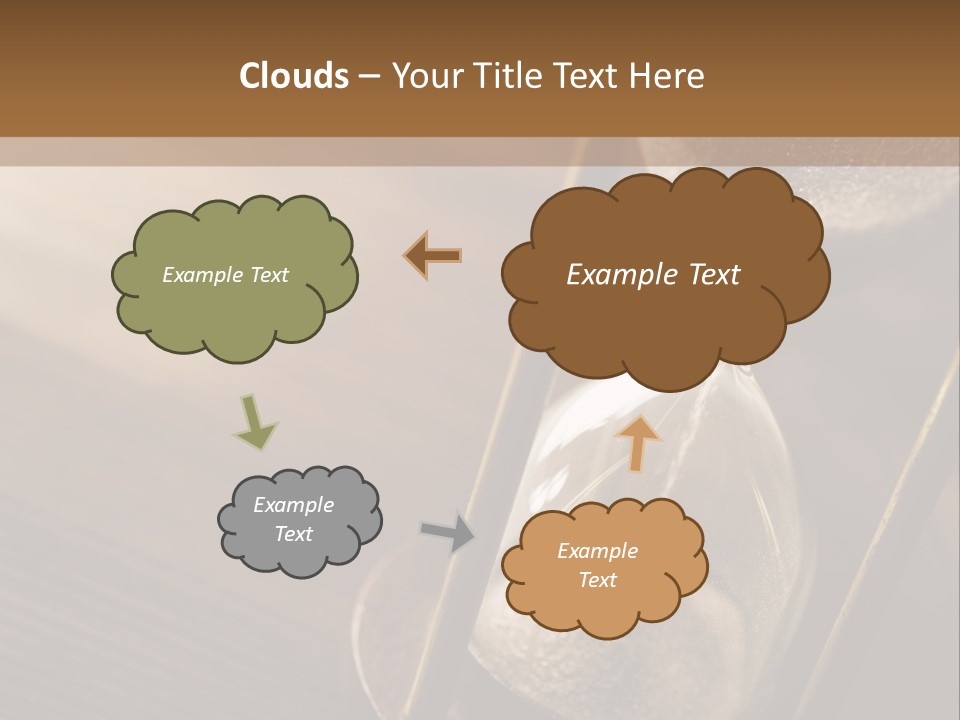 Closeup Clock Timer PowerPoint Template