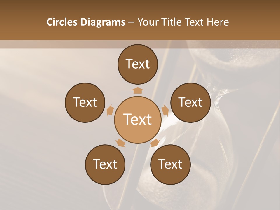 Closeup Clock Timer PowerPoint Template