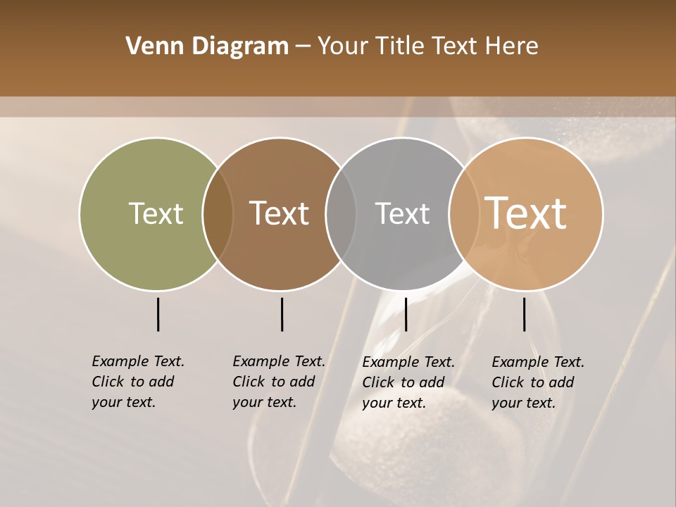 Closeup Clock Timer PowerPoint Template