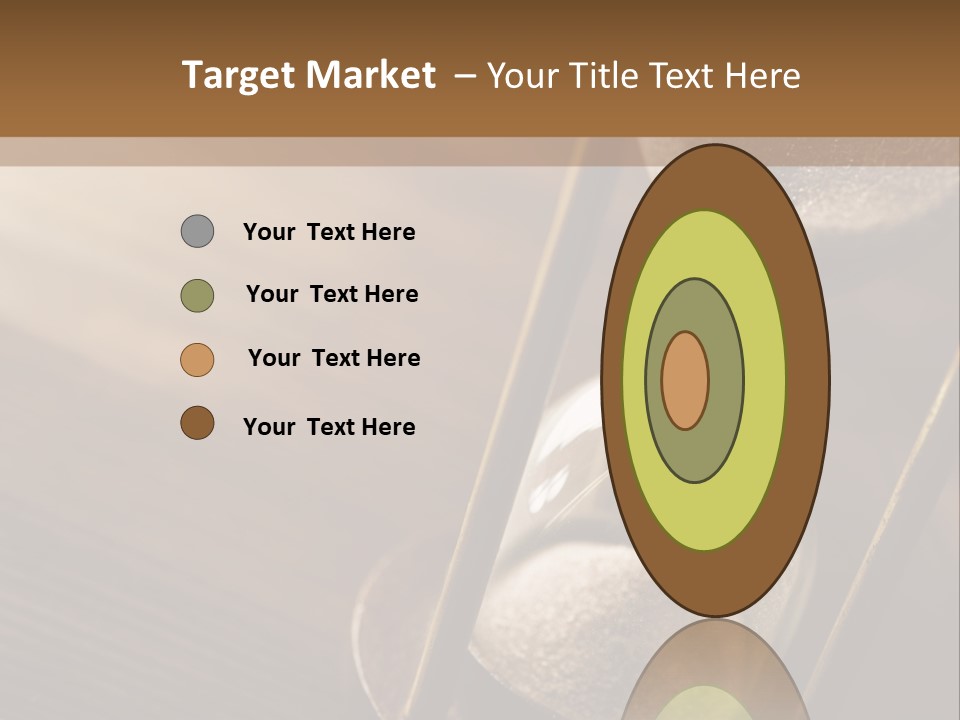 Closeup Clock Timer PowerPoint Template