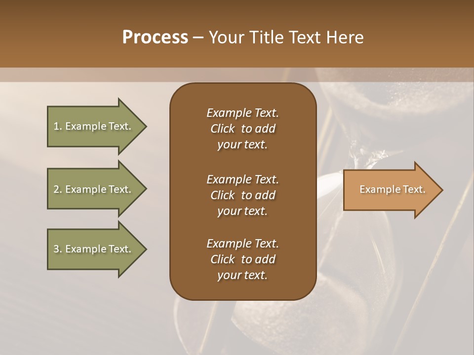 Closeup Clock Timer PowerPoint Template