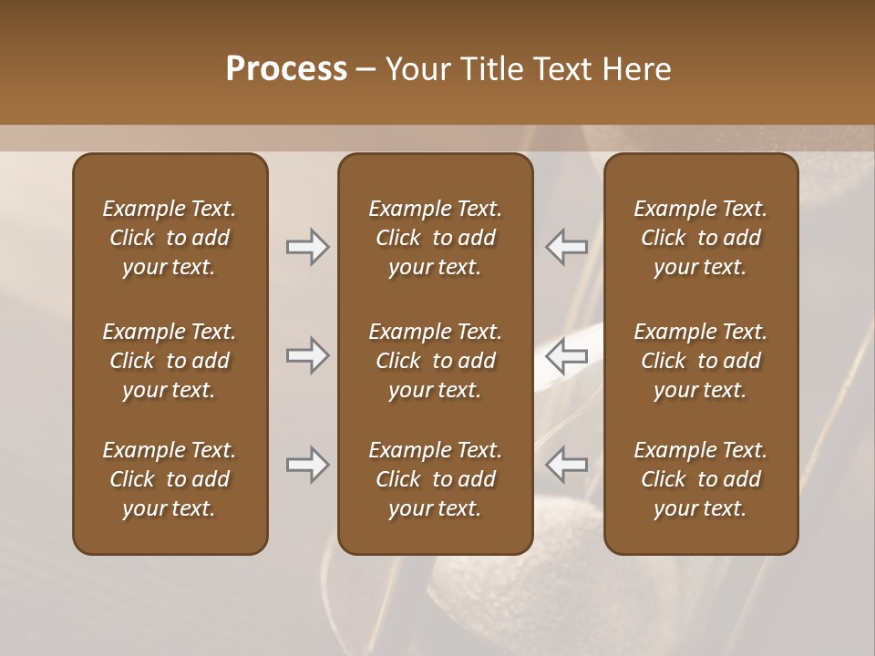 Closeup Clock Timer PowerPoint Template