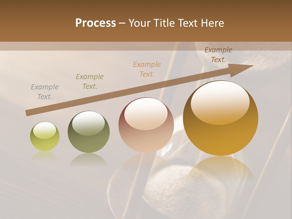 Closeup Clock Timer PowerPoint Template