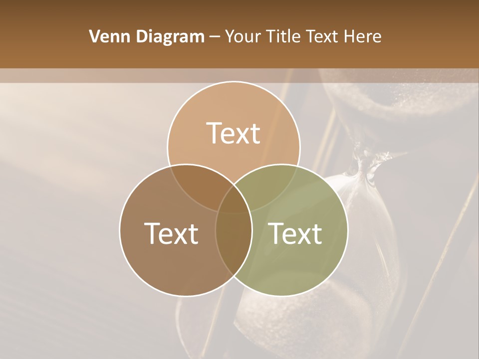 Closeup Clock Timer PowerPoint Template