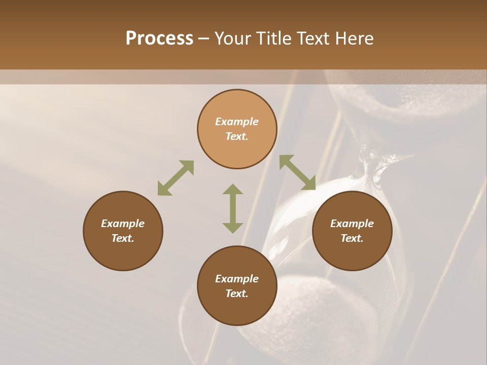 Closeup Clock Timer PowerPoint Template
