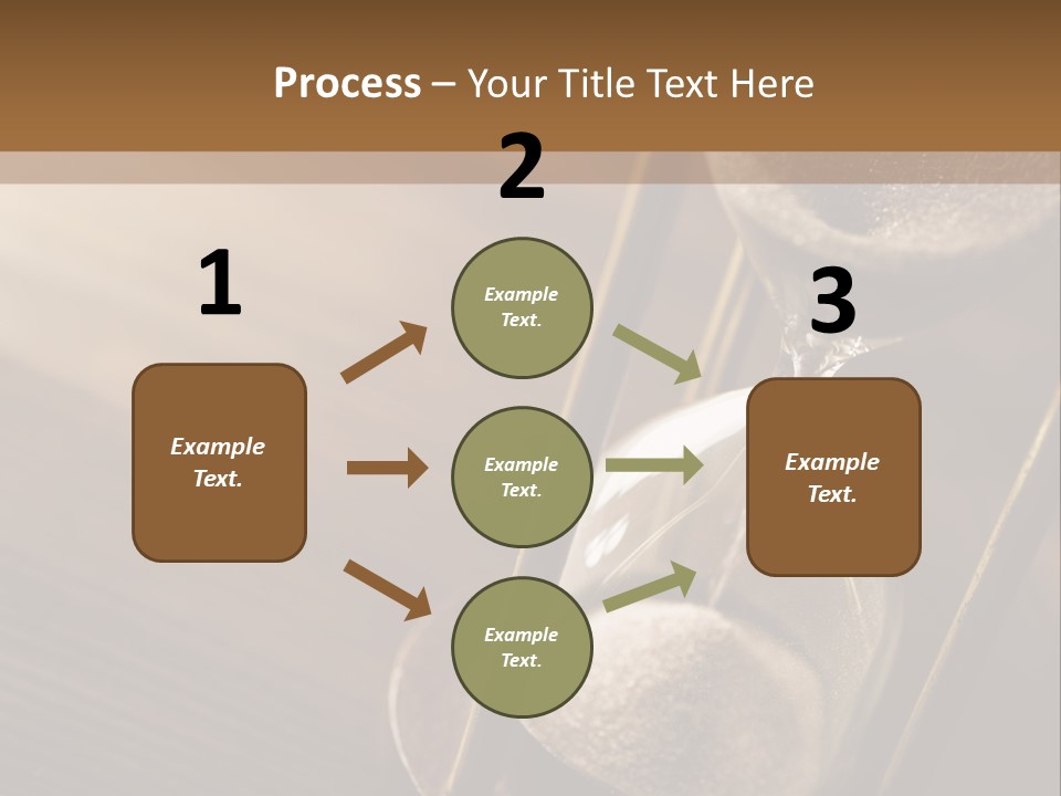 Closeup Clock Timer PowerPoint Template