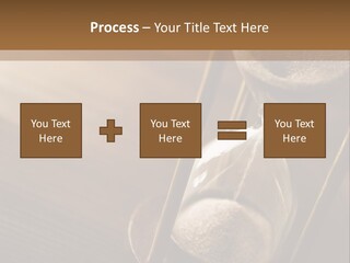 Closeup Clock Timer PowerPoint Template