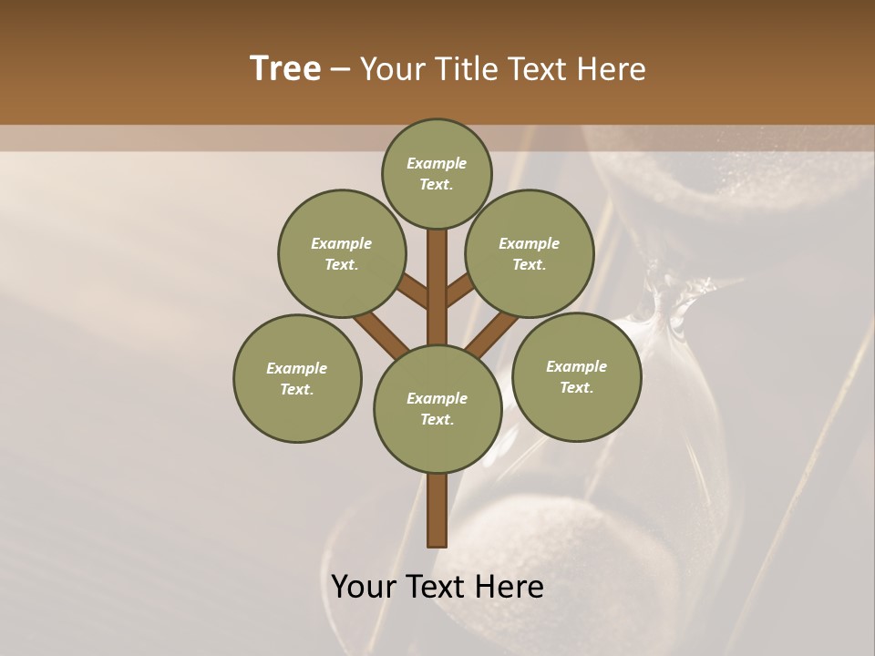 Closeup Clock Timer PowerPoint Template
