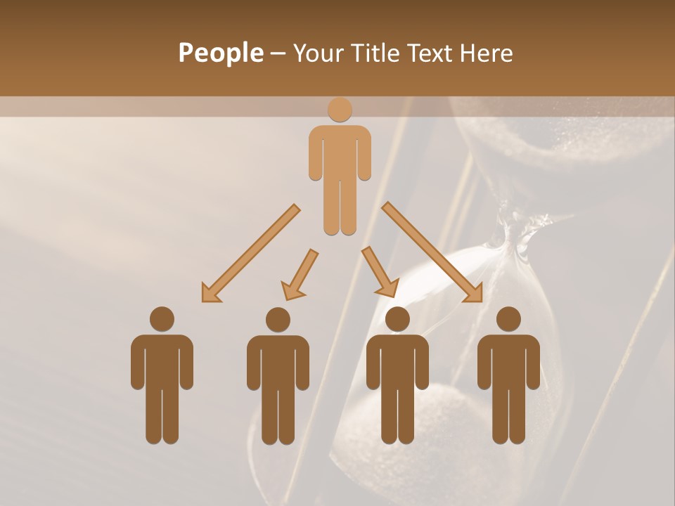 Closeup Clock Timer PowerPoint Template