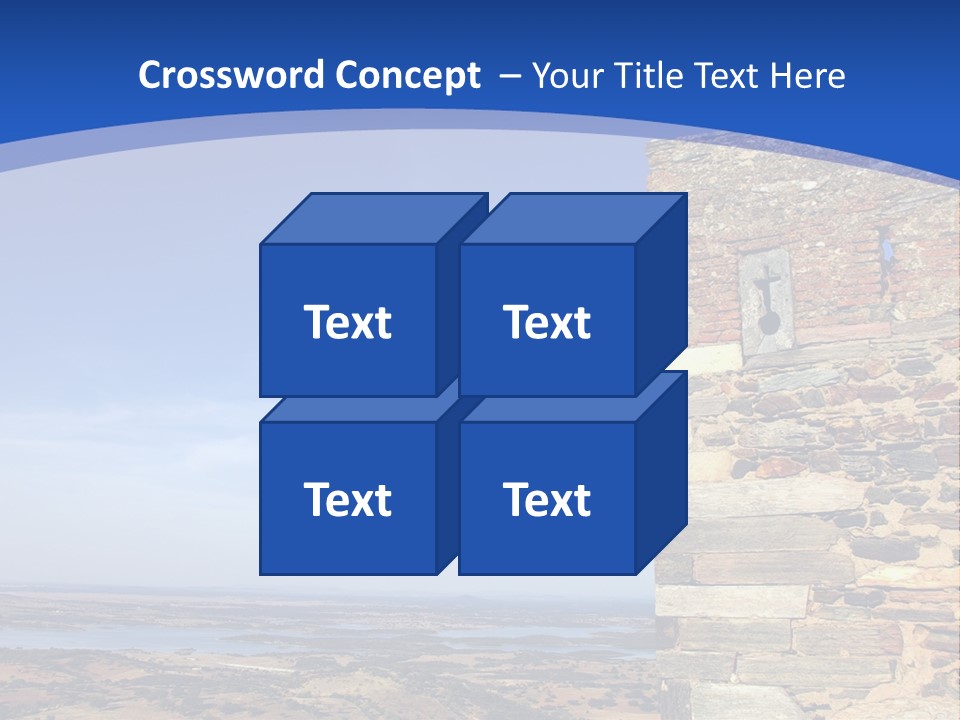 Arch Vacation Moors PowerPoint Template