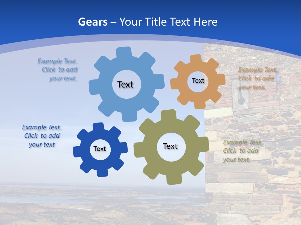 Arch Vacation Moors PowerPoint Template