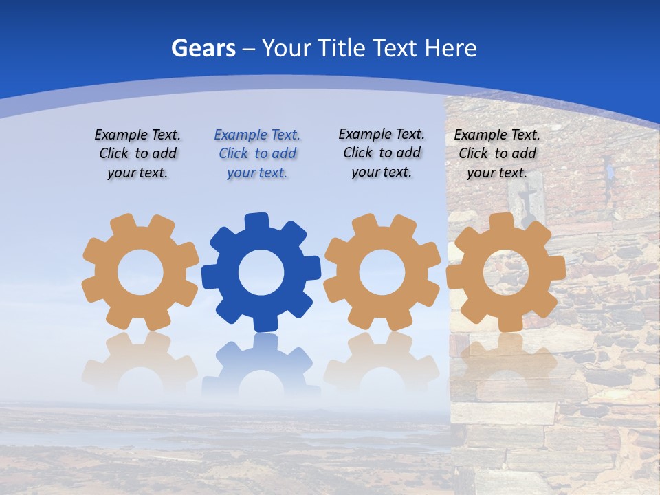 Arch Vacation Moors PowerPoint Template