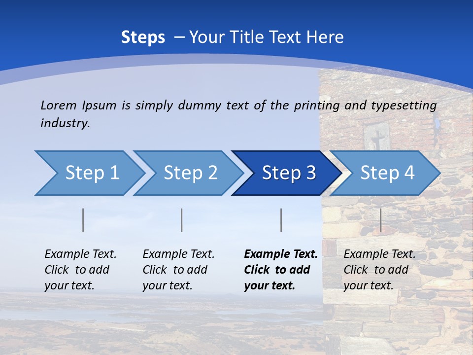 Arch Vacation Moors PowerPoint Template