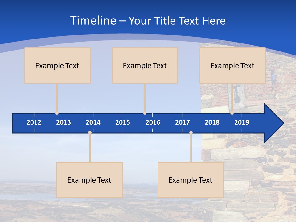 Arch Vacation Moors PowerPoint Template