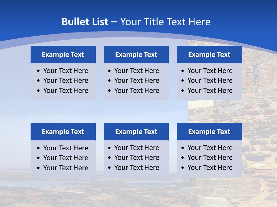 Arch Vacation Moors PowerPoint Template