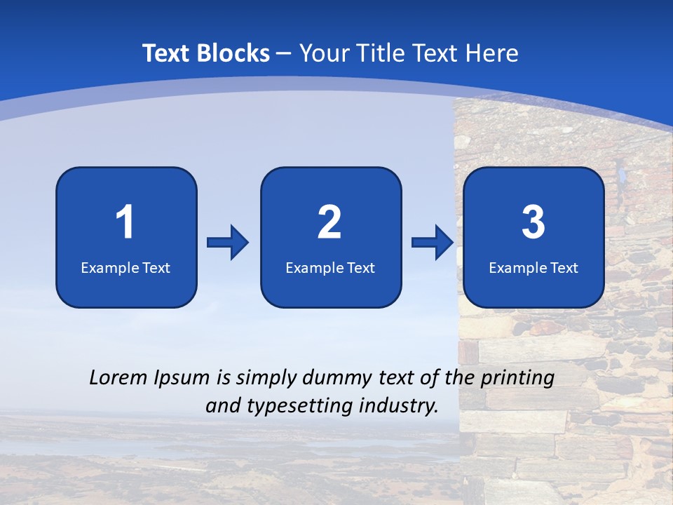 Arch Vacation Moors PowerPoint Template