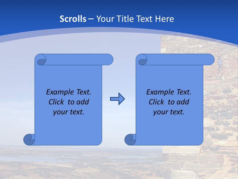 Arch Vacation Moors PowerPoint Template