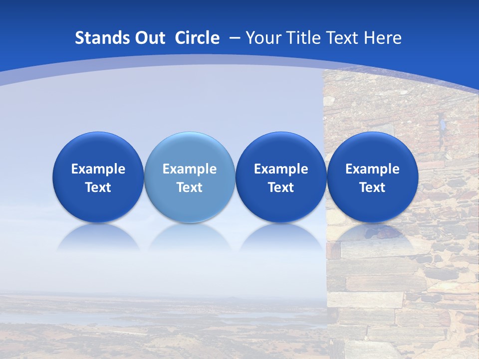 Arch Vacation Moors PowerPoint Template