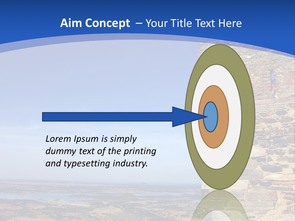 Arch Vacation Moors PowerPoint Template