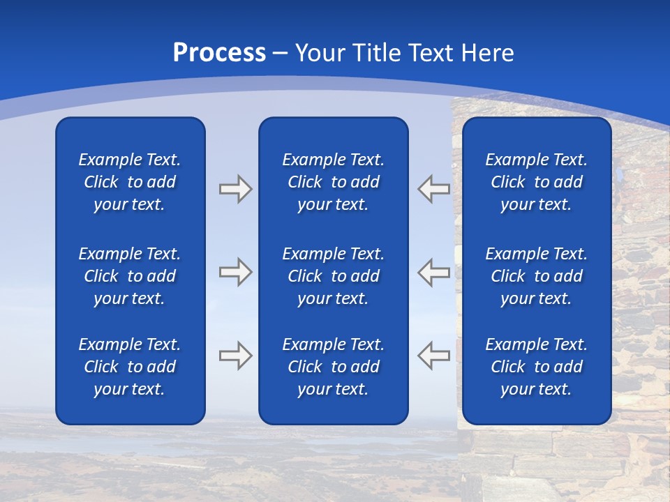 Arch Vacation Moors PowerPoint Template