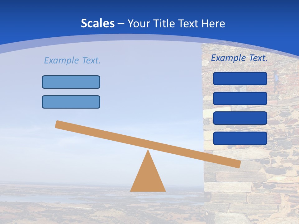 Arch Vacation Moors PowerPoint Template