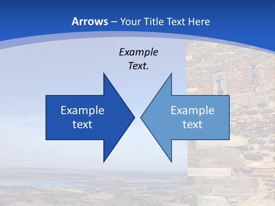 Arch Vacation Moors PowerPoint Template