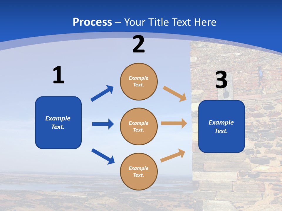 Arch Vacation Moors PowerPoint Template