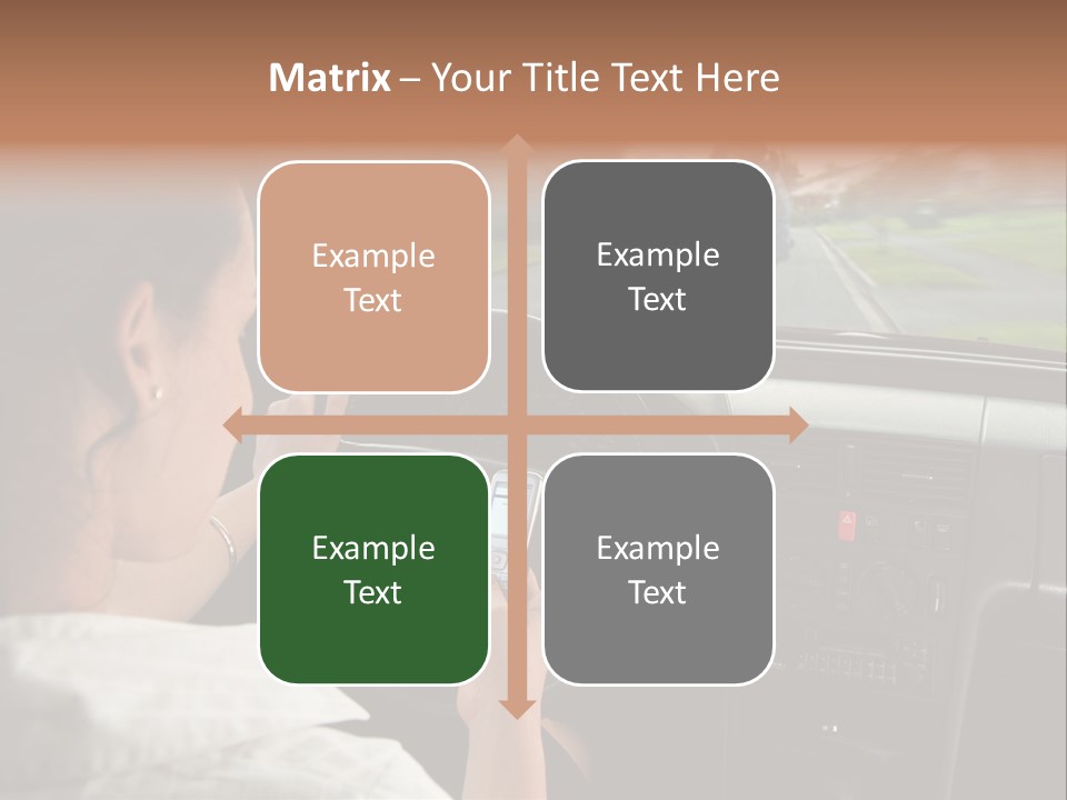 Outdoor Anthriscus Macro PowerPoint Template