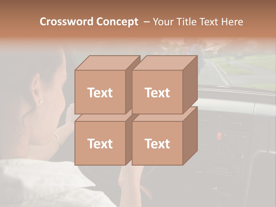 Outdoor Anthriscus Macro PowerPoint Template