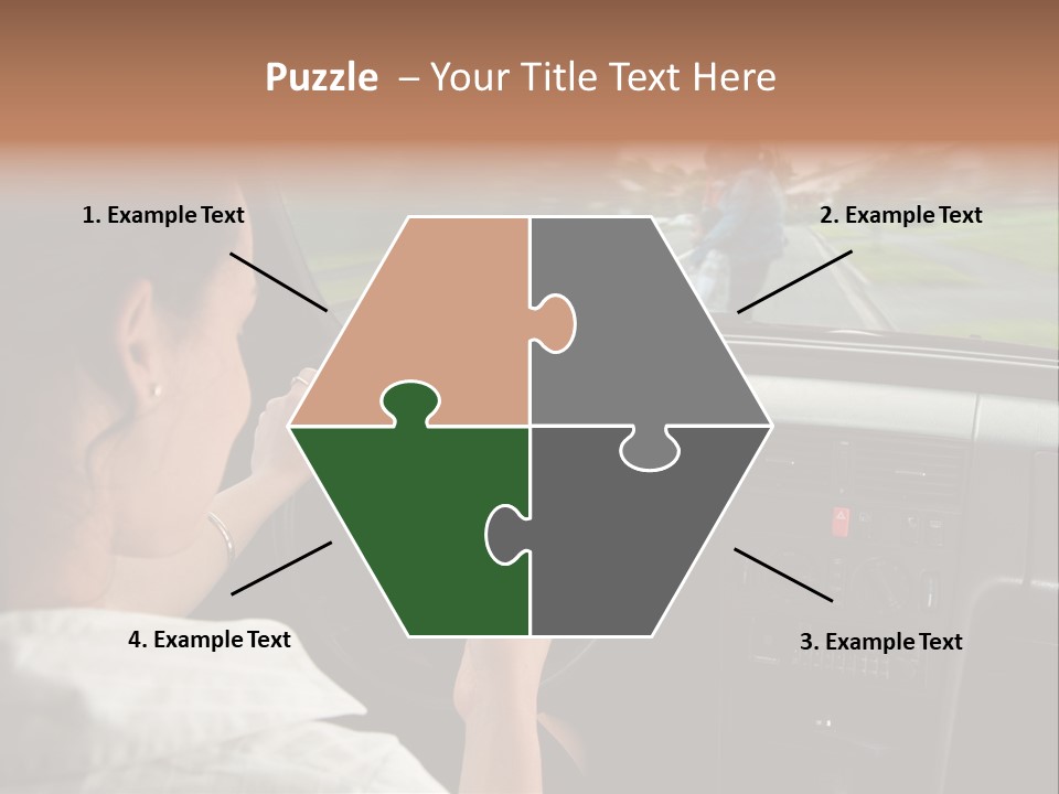 Outdoor Anthriscus Macro PowerPoint Template