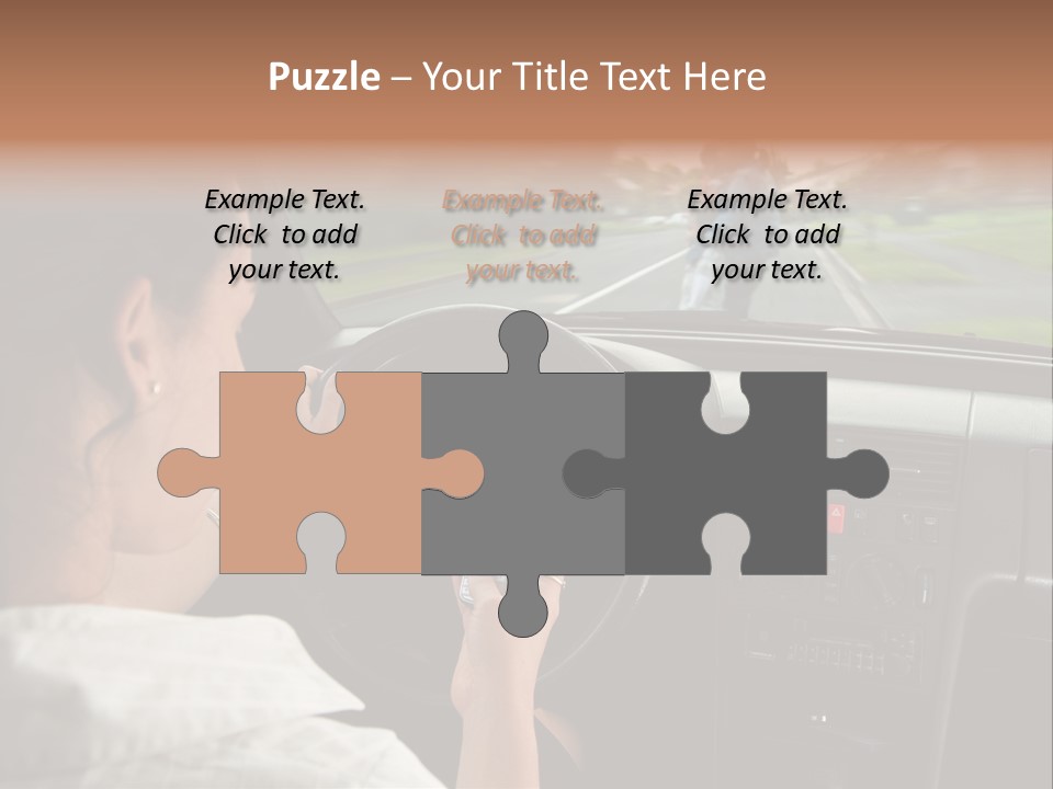 Outdoor Anthriscus Macro PowerPoint Template