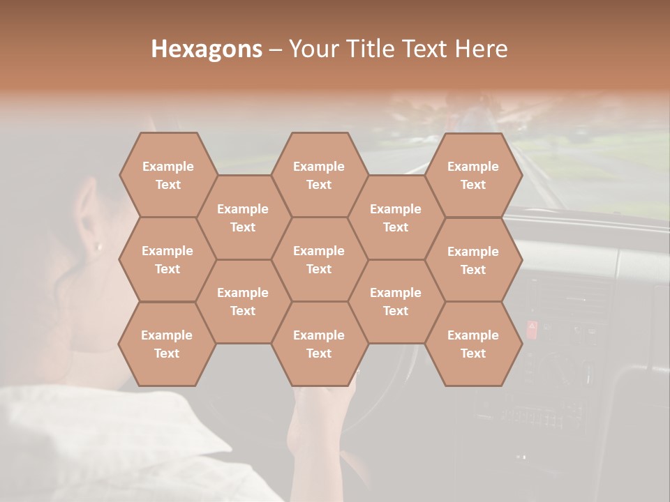 Outdoor Anthriscus Macro PowerPoint Template