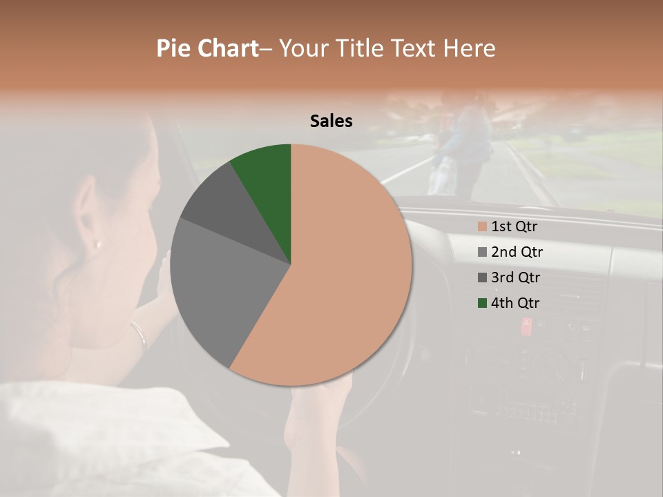 Outdoor Anthriscus Macro PowerPoint Template