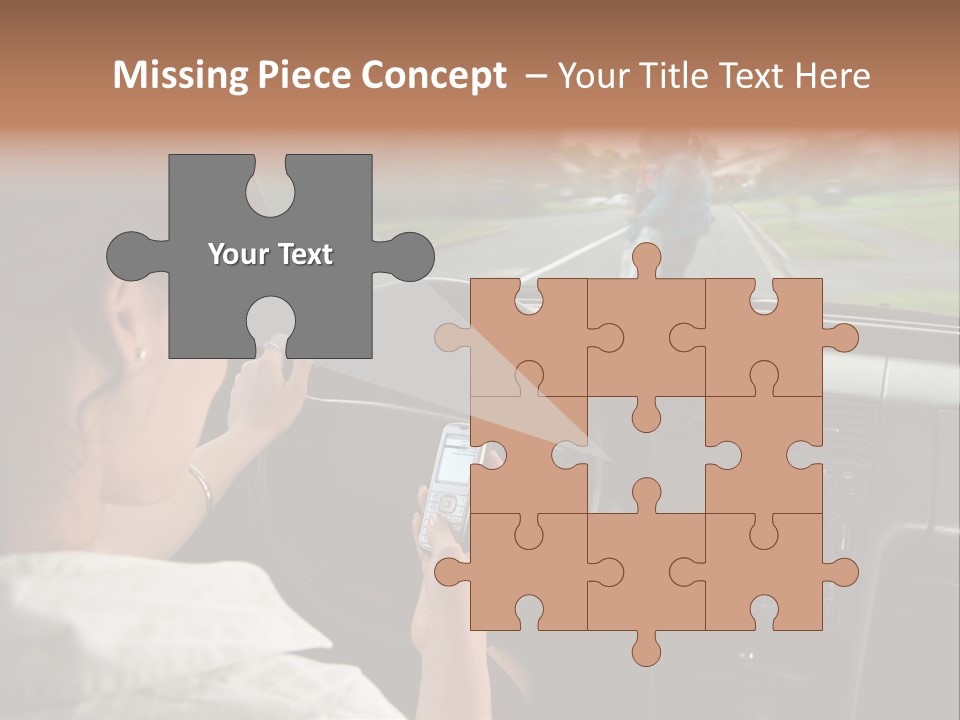 Outdoor Anthriscus Macro PowerPoint Template