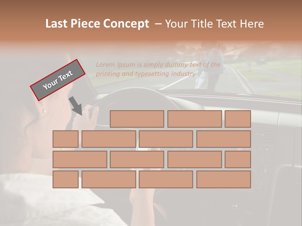 Outdoor Anthriscus Macro PowerPoint Template