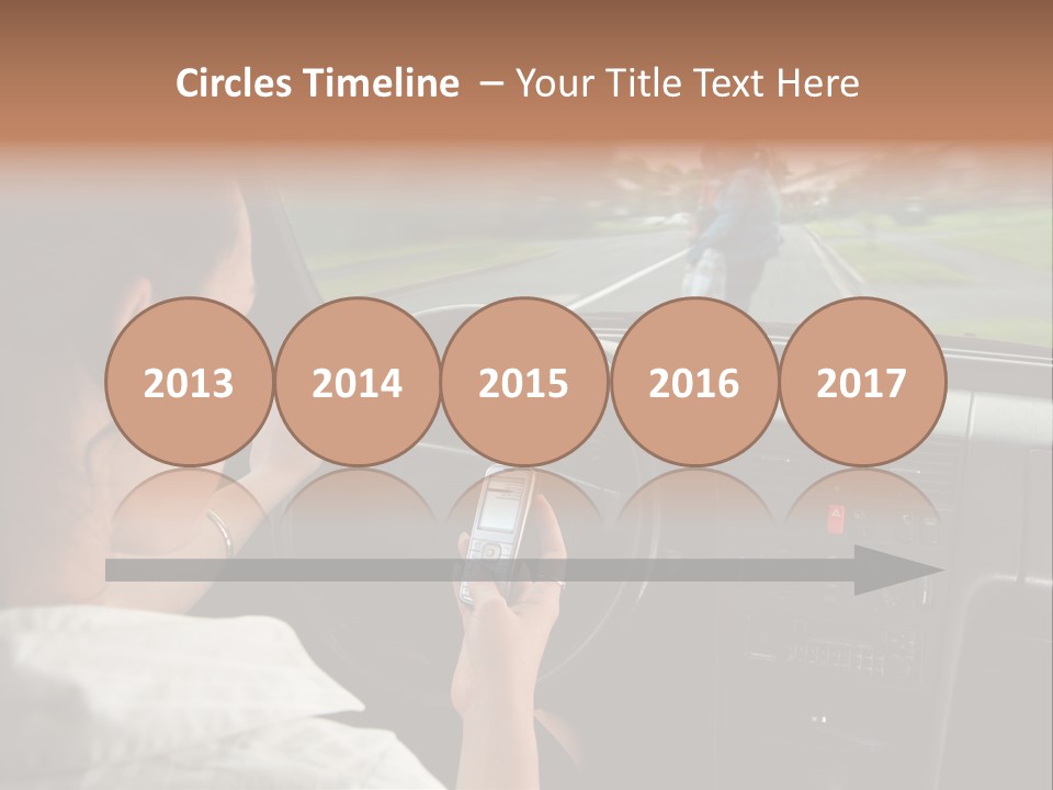 Outdoor Anthriscus Macro PowerPoint Template