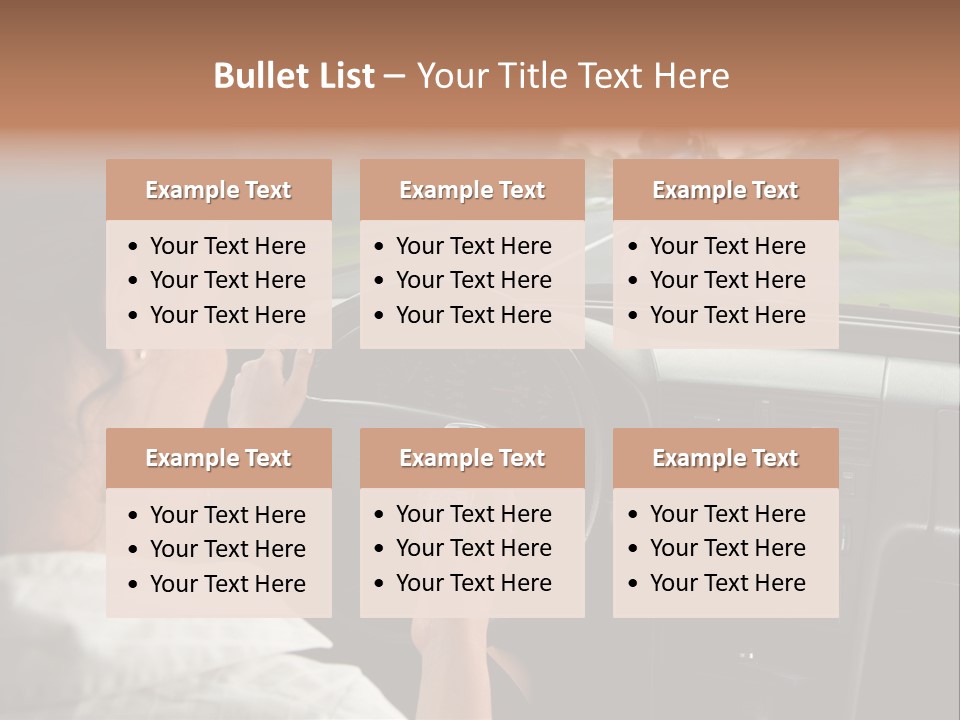 Outdoor Anthriscus Macro PowerPoint Template