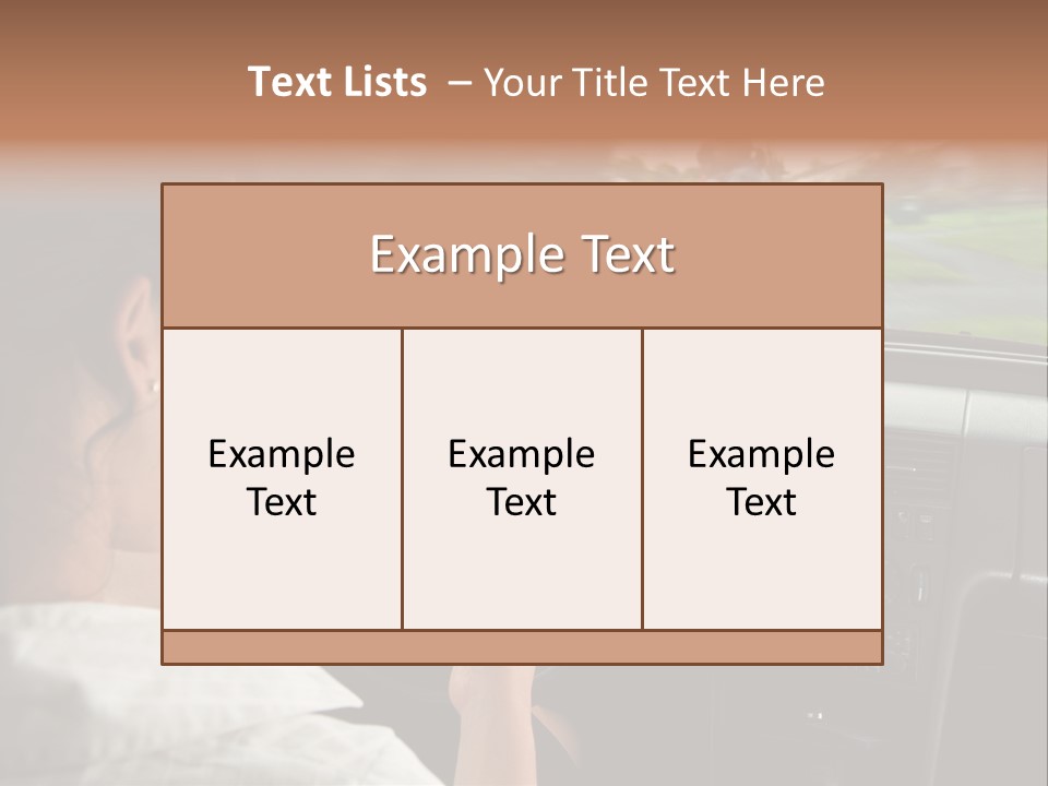 Outdoor Anthriscus Macro PowerPoint Template