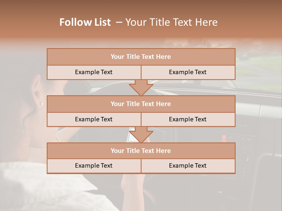 Outdoor Anthriscus Macro PowerPoint Template