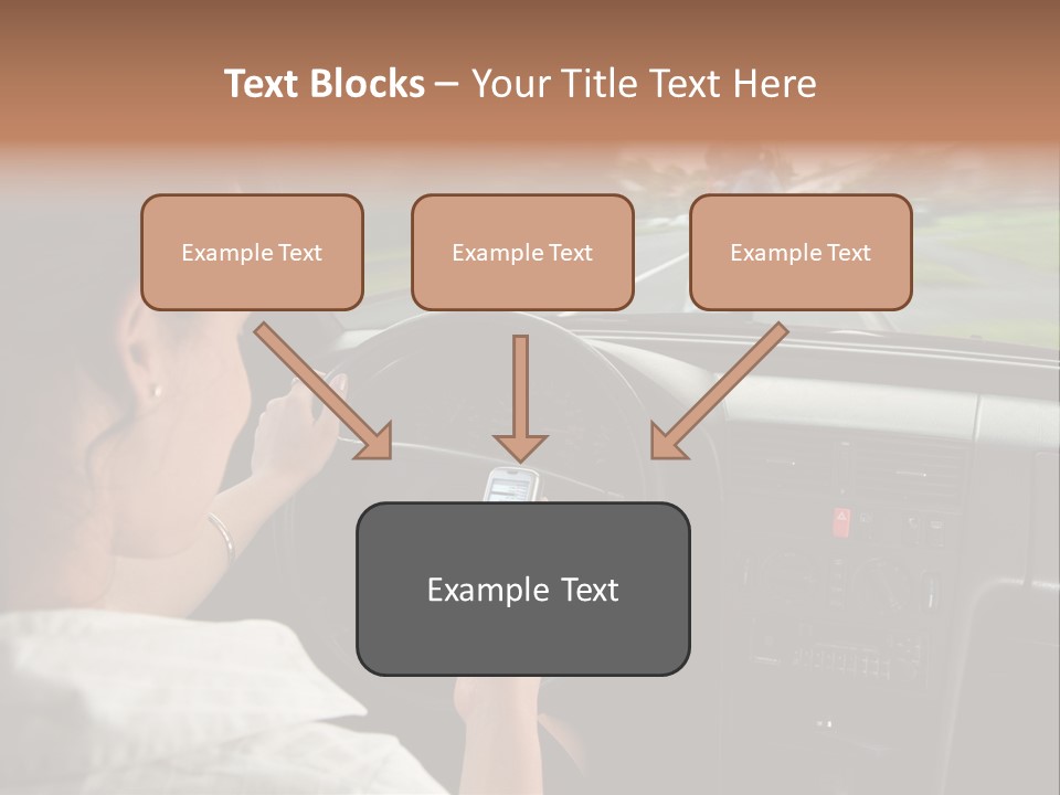 Outdoor Anthriscus Macro PowerPoint Template